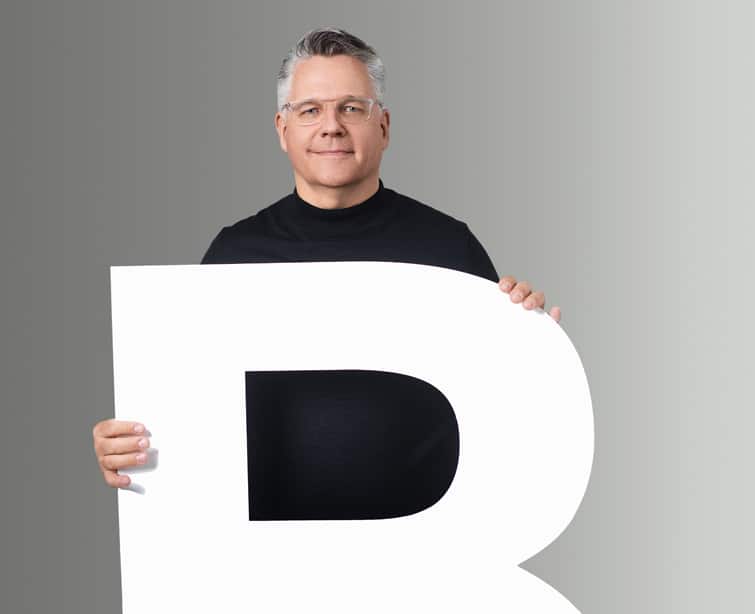 Dr. Jenkis mit einem großen B für Begleiten